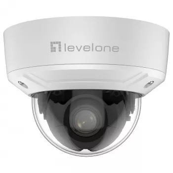 LevelOne FCS-3461 Dome-IP-kamera 2MP 4x zoom H.265 PoE inde/ude