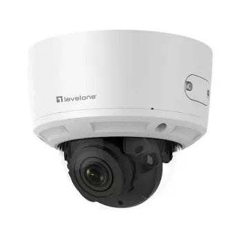 LevelOne FCS-3098 Gemini Zoom Dome IP-kamera 8MP H.265 PoE IR inde/ude