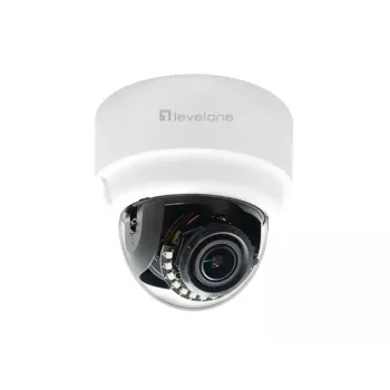 LevelOne FCS-3303 3MP dome-IP-kamera med PoE, IR-nattesyn, IP66 IK10