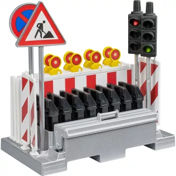BRUDER Trafiksikringssæt med lyskurv