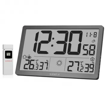 KIENZLE Jumbo NEO LCD vejr-vægur grå