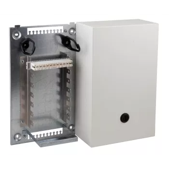 EFB Elektronik VKA8 fiberoptisk vægskab med bundplade og VKA-montagesæt 10DA 46019N.1V10