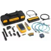 Fluke Networks LinkIQ Duo Industrial Ethernet kabel- og netværkstester-kit med M12-adaptere, PoE, op til 10 Gb/s, Li-Ion, CAT 3-8 6029135