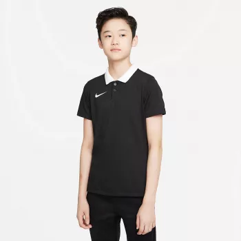 Nike Dri-FIT Park 20 Polo Shirt Children Unisex Short Sleeve Black CW6935 010 Size S