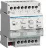 HAGER TYMS646R varmeaktor 6-kanal KNX Secure med controller