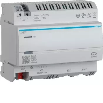 Hager Domovea basic TJAS671 KNX IP-gateway smart home-server