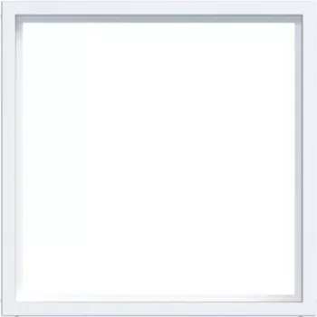 HAGER WAF7073WM mellemring til 50x50mm centerplader, polarhvid