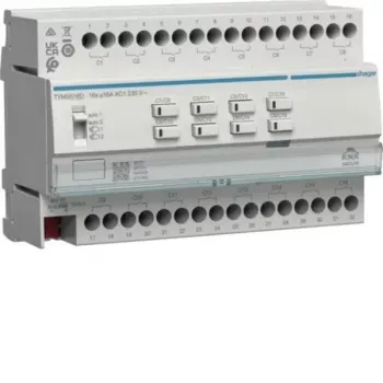HAGER TYMS616D KNX Secure kontakt-/persienneaktor 16/8-fag