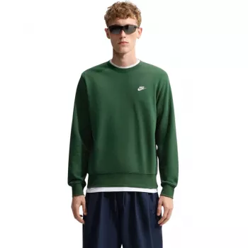 Nike Club French Terry herre sweatshirt grøn 2XL
