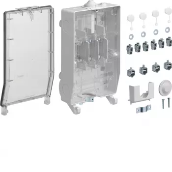Hager hovedtilslutningskasse ZAN334KL K3 transparent 137x245x415