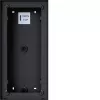 Hager REW407X påbygningskabinet til intercom mono, 2/3/4 opkaldsknapper, antracit