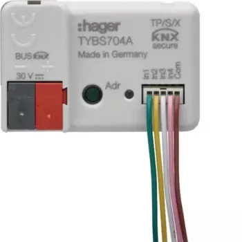 Hager TYBS704A KNX binære indgang 4-kanal indbygning
