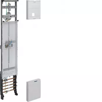 Hager ZH53Q1NT komplet målerfelt universZ, 1350x250mm, 3-faset, 1 målerplads, 10 mm², med adskillelsesfunktion
