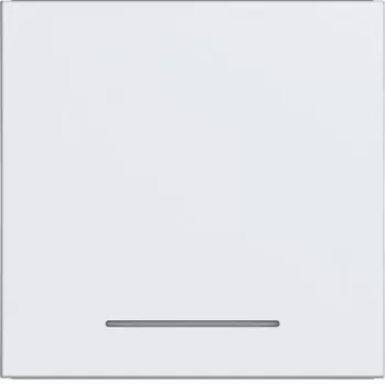 Hager Wippe 1-fach lys hvid mat WAW1031WM