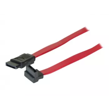 TECLINE SATA-kabel, 7-pin SATA-stik til 7-pin SATA-stik, 1,0 m, rød 314000