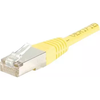 EXERTIS CONNECT Cat6 F/UTP patchkabel, gul, 2,0 m, slim bend relief 842201