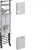 Hager ZH33Q7NT universZ komplet målerfelt 1050x250mm 3-faset 1 målerplads 10mm² med adskillelsesfunktion