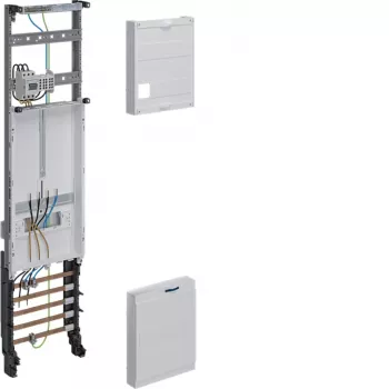 Hager ZH33Q7NT universZ komplet målerfelt 1050x250mm 3-faset 1 målerplads 10mm² med adskillelsesfunktion