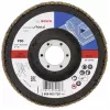 Bosch X431 standard færslibeskive til metal, lige, 125 mm, korn 80, glasfiberbagside 2608603718