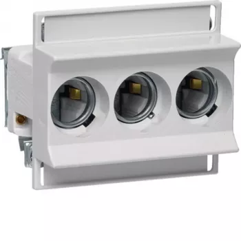 HAGER LD02K63-3SS D02 63A 3-polet keramisk sikringsholder