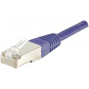 EXERTIS CONNECT F/UTP CAT6 violet 5m patchkabel med slank knækbeskyttelse 234200