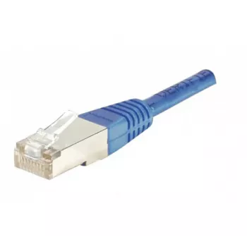 EXERTIS CONNECT Cat.5e F/UTP Ethernet Patch Cable, RJ45, Blue, 1.0 m 847154