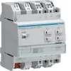 Hager TYAS604D KNX Secure kontakt-/persienneaktor 4/2-kanal 16A C-Load
