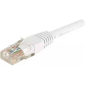 EXERTIS CONNECT CAT.6 U/UTP patchkabel, 2 m, hvid, RJ45, krogbeskyttelse 246785