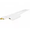 EXERTIS CONNECT Mini DisplayPort 1.1 til HDMI-konverter med USB-lyd, DP-stik + USB-stik til HDMI-bøsning, sort 127406