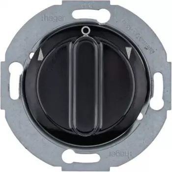 Hager persienne-drejekontakt 1p centralstykke WTE6161BG (WTE6161BG)
