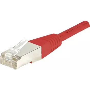 EXERTIS CONNECT Cat.5e F/UTP patchkabel, rød, 0,7 m, slim snagless boot, Gigabit Ethernet 231320