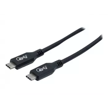 Exertis Connect USB4 USB-C til USB-C-kabel 80 cm 8K 100W sort 532600