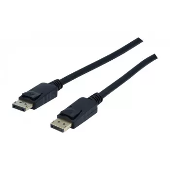 EXERTIS CONNECT DisplayPort 1.4-kabel 8K, stik til stik, sort, 5,0 m 127024