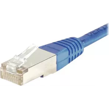 EXERTIS CONNECT Cat5e F/UTP Ethernet-patchkabel, RJ45, blå, 0,7 m 231310