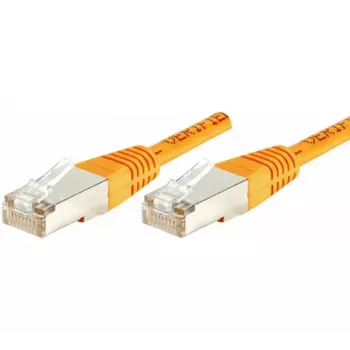 Exertis Connect 234140 Cat.6 F/UTP patchkabel, 5 m, orange, Slim Bend Protection