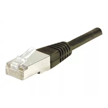 EXERTIS CONNECT Cat6 F/UTP patchkabel, 3 m, sort, Slim Snagless Boot 234250