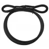 Master Lock 72EURD Security Cable with Looped Ends, 4.5 m Braided Steel, Black