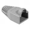 EXERTIS CONNECT RJ45 knækbeskyttelse til runde kabler, grå, 10-pak 253161