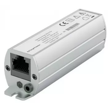Exertis Connect Cat.6A RJ45 overspændingsbeskyttelse, indendørs, metalhus, 10Gbps, PoE+ 253187