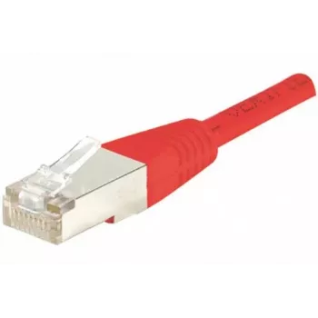 EXERTIS CONNECT Cat.6 F/UTP patchkabel, rød, 0,5 m, slim snagless boot 842053