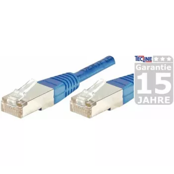 EXERTIS CONNECT Cat6 F/UTP patchkabel, RJ45, blå, 2 m, slim snagless boot 842204