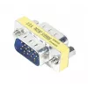 TECLINE Mini Gender Changer, 15-polet HD D-Sub han til han til VGA (50408)