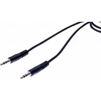 EXERTIS CONNECT 3,5 mm stereo-lydkabel stik til stik 1,5 m sort 108569