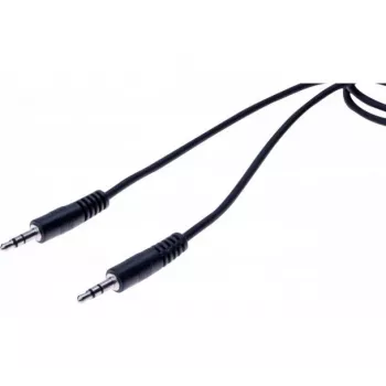 EXERTIS CONNECT 3,5 mm stereo-lydkabel stik til stik 1,5 m sort 108569