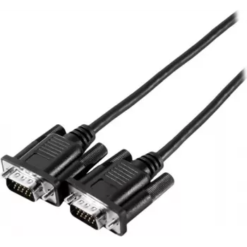 EXERTIS CONNECT SVGA-monitorkabel Eco, 15-polet HD D-Sub-stik-stik, 10,0 m, sort 117740
