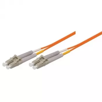 TECLINE OM1 fiber-patchkabel LC Duplex til LC Duplex, 62,5/125 µm, orange, 30 m 86330