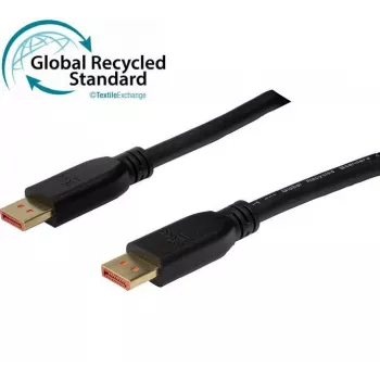 Exertis Connect DisplayPort 2.1-kabel UHBR13.5 GRS stik til stik 3 m sort 127243