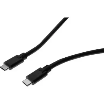 EXERTIS CONNECT USB 3.2 Gen 2x2-kabel 20 Gbps / 240W USB-C til USB-C, sort, 1,5 m (532650)