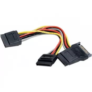 EXERTIS CONNECT SATA-strømdelerkabel 15-polet til 3x SATA HDD - lige 147563