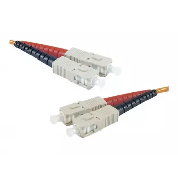 Exertis Connect SC/UPC til SC/UPC OM2 Multimode LWL-patchkabel, 3 m, orange 392693
